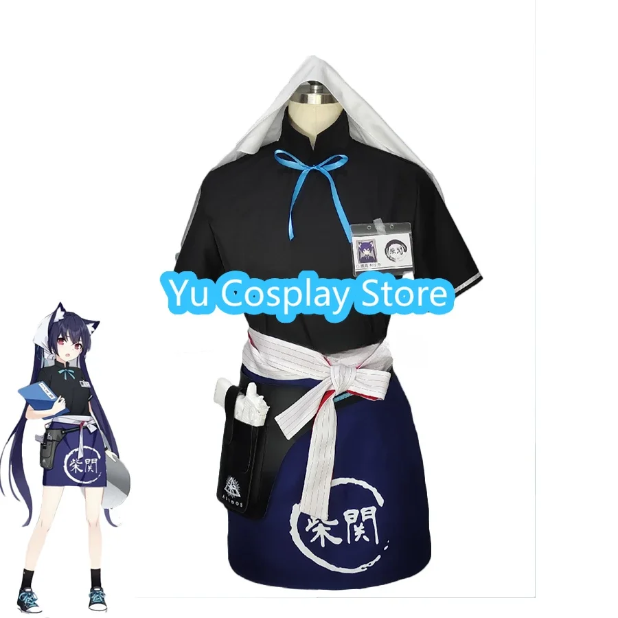 Yu-Cosplay Game Blue Archive Kuromi Serika Cosplay Costume Waitress Suit Party Clothing Halloween Carnival Uniforms Custom Made
Yu-Cosplay Game Blue Archive Kuromi Serika Cosplay Costume Waitress Suit Party Clothing Halloween Carnival Uniforms Custom Made