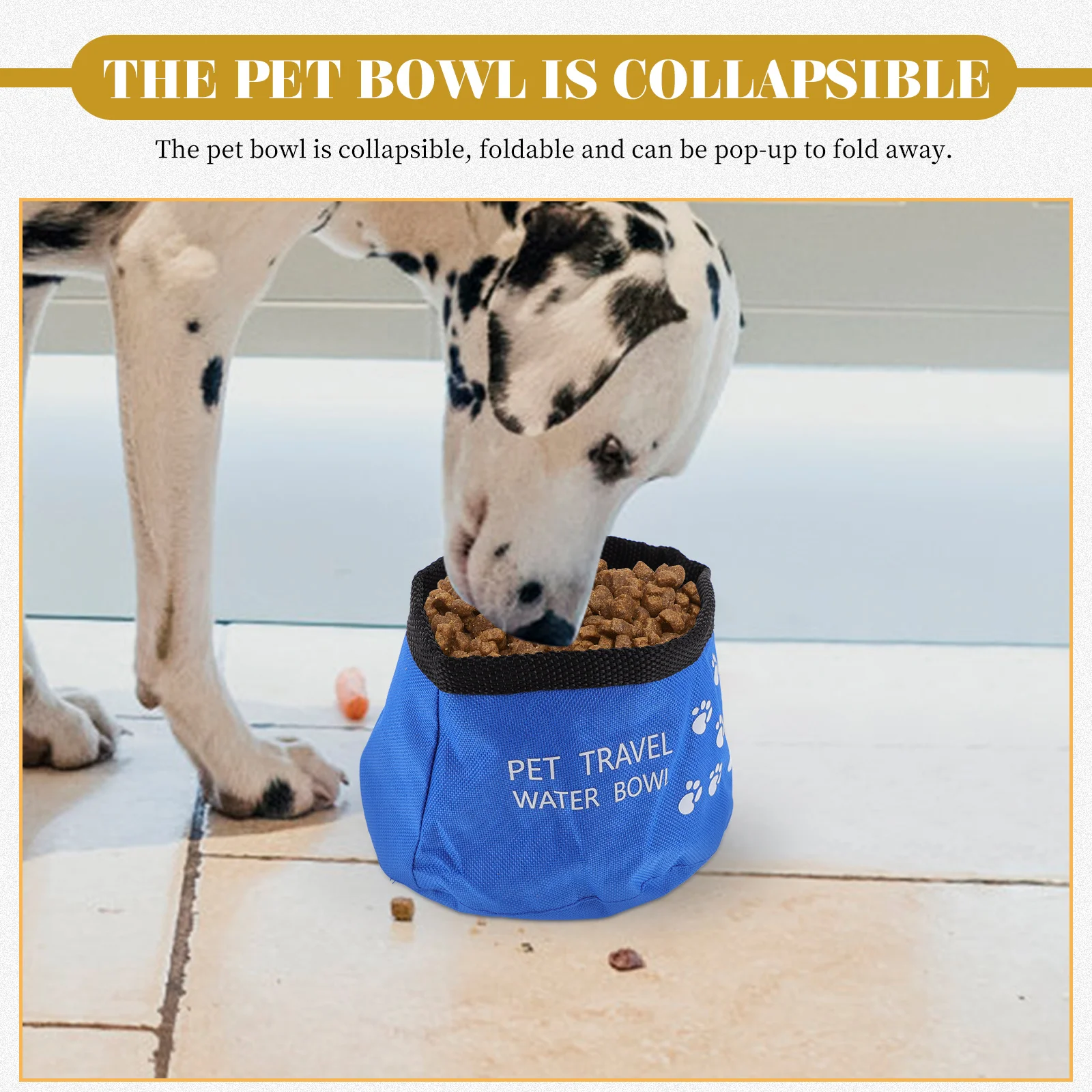 2 Pcs Portable Dog Bowl Waterproof Bowls Double Wall Pearlescent Camping Accessories with Lid Blue
2 Pcs Portable Dog Bowl Waterproof Bowls Double Wall Pearlescent Camping Accessories with Lid Blue