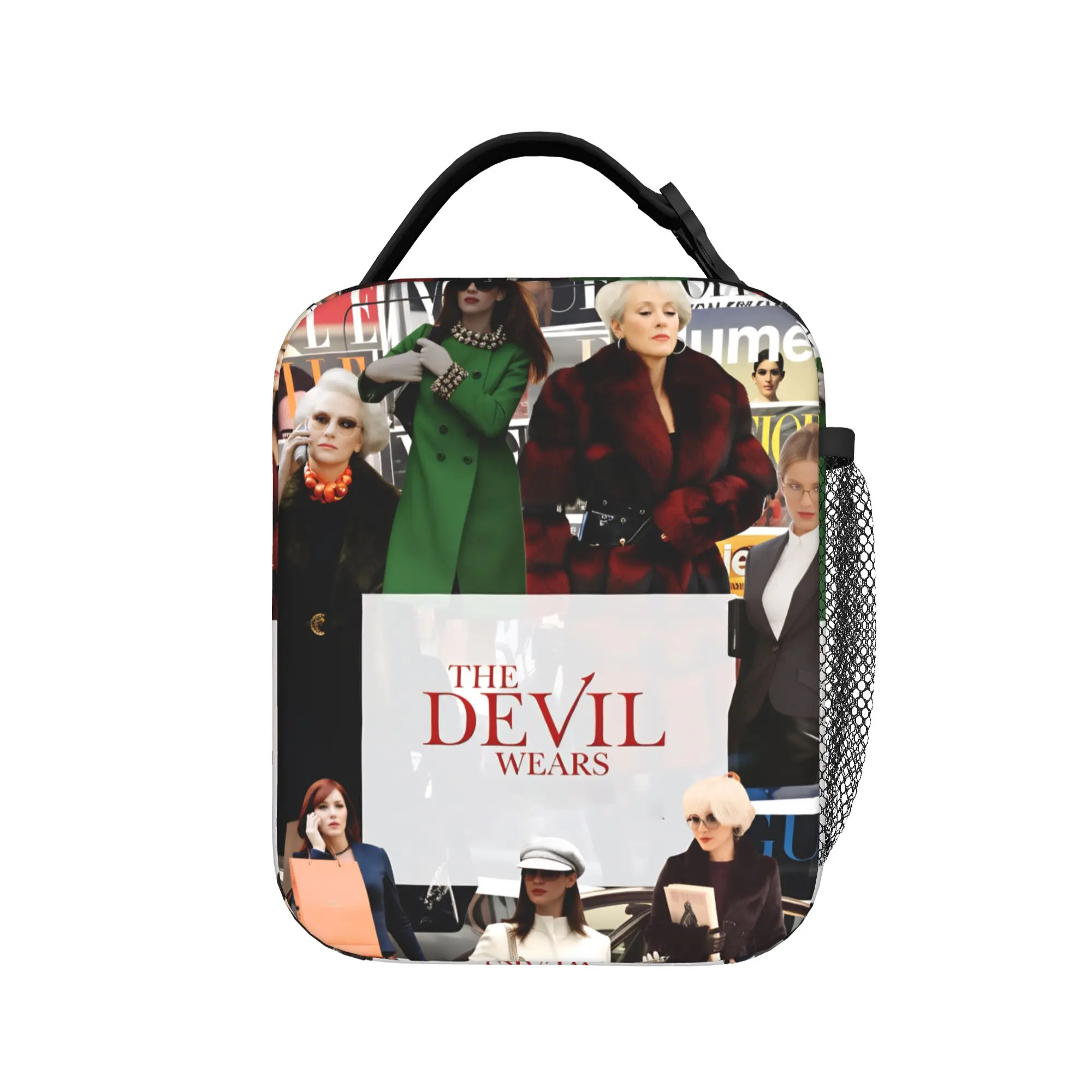 The Devil Wears Pradad Lunch Bag Film School Lunch Box For Child Retro Custom Thermal Tote Handbags Oxford Zipper Cooler Bag
The Devil Wears Pradad Lunch Bag Film School Lunch Box For Child Retro Custom Thermal Tote Handbags Oxford Zipper Cooler Bag