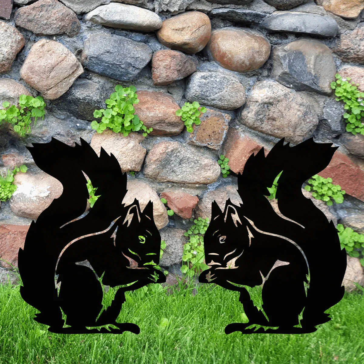 CIFBUY Decoration Squirrel Decorative Garden Post Metal Animal Iron Ground Decorative Ornaments for Yards Parks and Fences Decor
CIFBUY Decoration Squirrel Decorative Garden Post Metal Animal Iron Ground Decorative Ornaments for Yards Parks and Fences Decor
