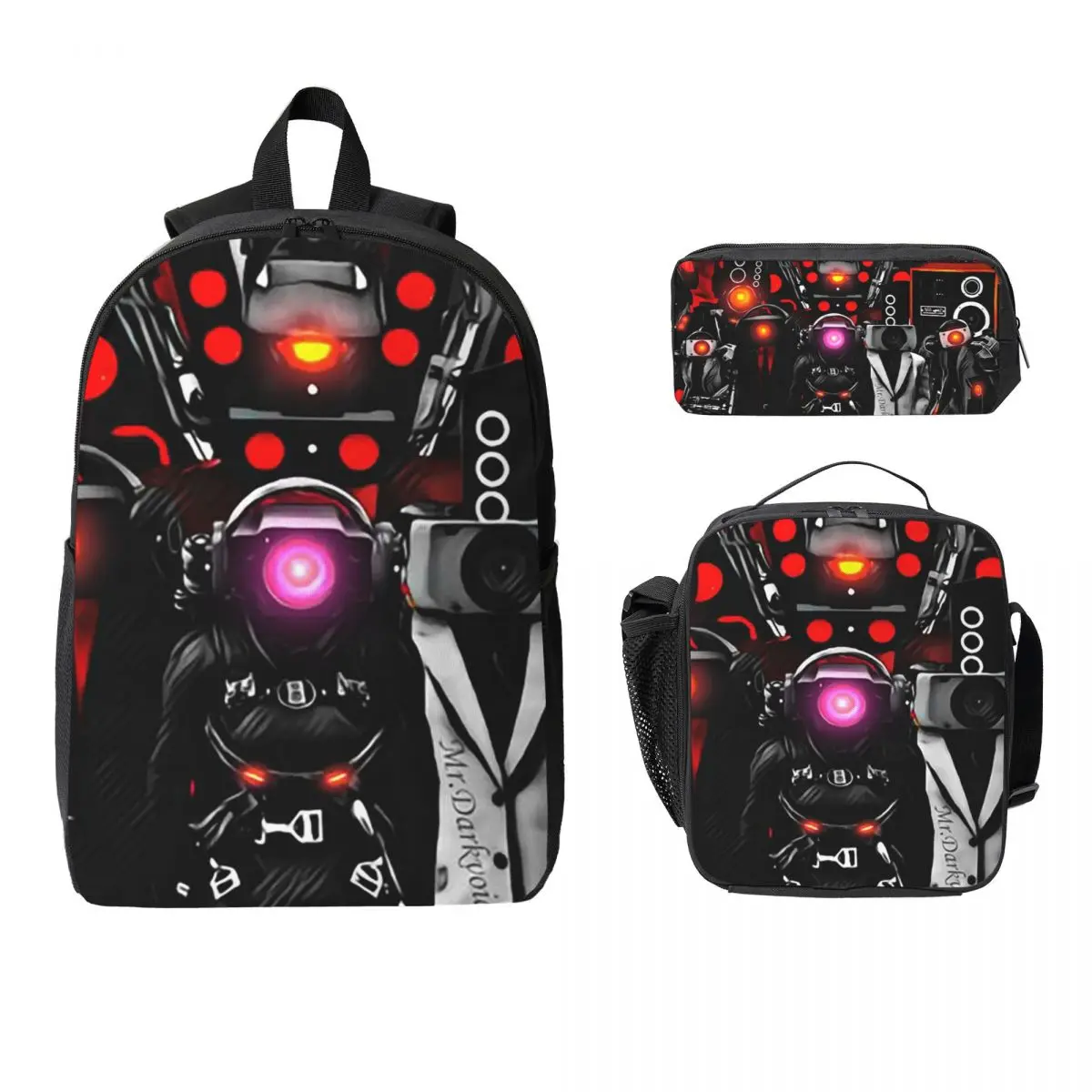 Game Titan Speakerman Skibidi Toilet Backpack BookBag School Bag Computer Shoulder Bags 3ps Insulated Lunch Bag Pencil Case
Game Titan Speakerman Skibidi Toilet Backpack BookBag School Bag Computer Shoulder Bags 3ps Insulated Lunch Bag Pencil Case
