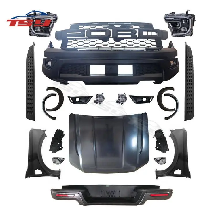 TSY Hot-selling Body Kit for Ford Ranger T6 T7 T8 2012-2020 Upgrade to Raptor 2022
TSY Hot-selling Body Kit for Ford Ranger T6 T7 T8 2012-2020 Upgrade to Raptor 2022