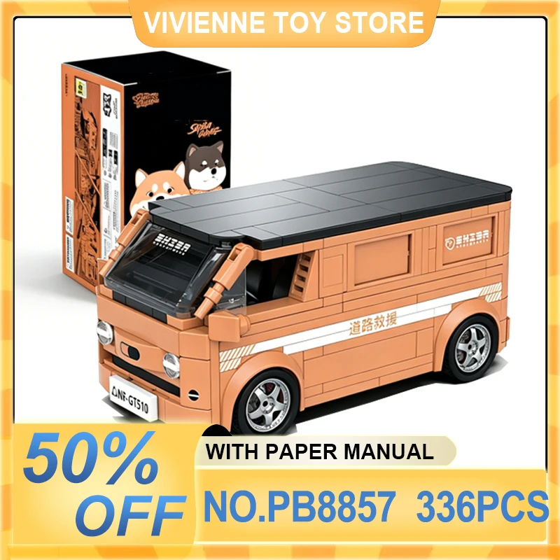 Classic PB8857 Orange Van Building Blocks, Assembled Car Model Toy, Perfect Birthday Surprise Gift for Kids
Classic PB8857 Orange Van Building Blocks, Assembled Car Model Toy, Perfect Birthday Surprise Gift for Kids