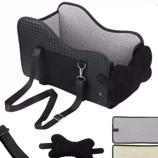 Car Center Console Dog Bed - Pet Booster Seat for Small Dogs Cats, Vehicle Armrest Travel Carrier, Safety Puppy Cushion for Auto
Car Center Console Dog Bed - Pet Booster Seat for Small Dogs Cats, Vehicle Armrest Travel Carrier, Safety Puppy Cushion for Auto