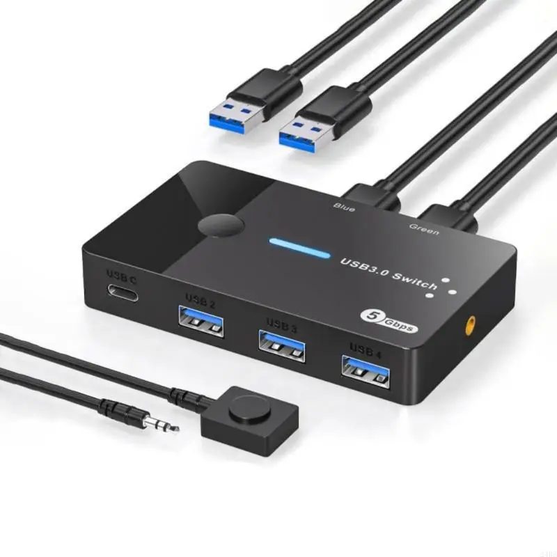 USB Switcher 2 Компьютеры Обмен USB -C -устройствами 4 порта USB -коммутатор -коммутатор и сканер принтера мыши 24BB
USB Switcher 2 Компьютеры Обмен USB -C -устройствами 4 порта USB -коммутатор -коммутатор и сканер принтера мыши 24BB
