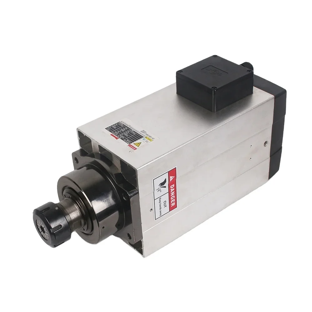 Hot sell 4.5kw Square Spindle Motors ER32 380V AC Air Cooling Cnc Wood Working Air Cooled Spindle Motor
Hot sell 4.5kw Square Spindle Motors ER32 380V AC Air Cooling Cnc Wood Working Air Cooled Spindle Motor