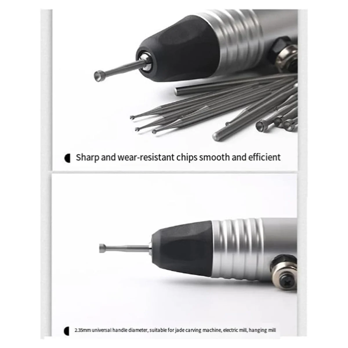 ABNJ 6 Pcs Open Mouth Cup Burr - 3/32 Inch Shank Jewelry Setting Cup Burs Wire Rounder Bits Lapidary Making Bits (008-023)
ABNJ 6 Pcs Open Mouth Cup Burr - 3/32 Inch Shank Jewelry Setting Cup Burs Wire Rounder Bits Lapidary Making Bits (008-023)