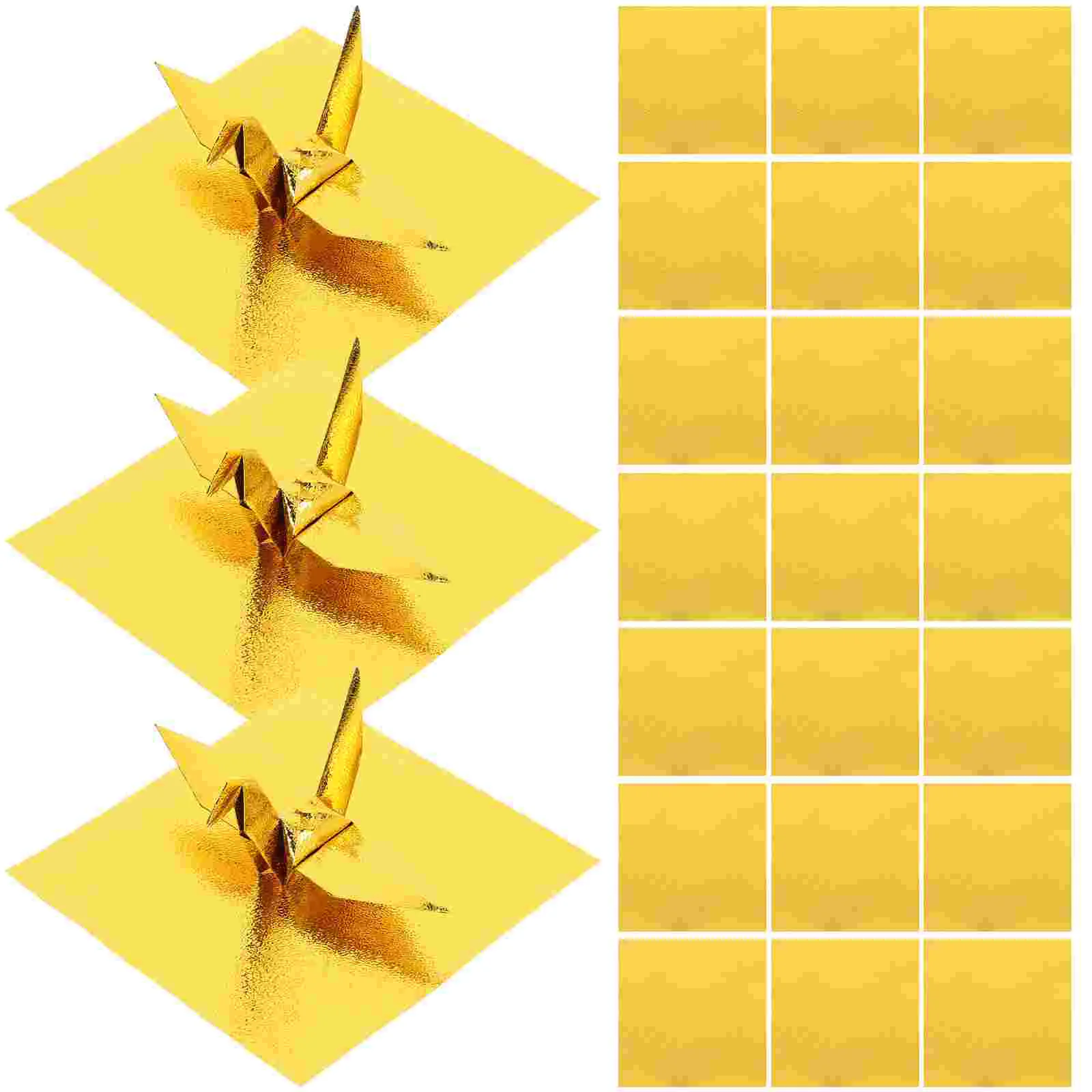 100 Sheets Single-sided Pearlescent Origami Folding Paper Golden Color Silver Foil DIY Craft Square Decorative
100 Sheets Single-sided Pearlescent Origami Folding Paper Golden Color Silver Foil DIY Craft Square Decorative