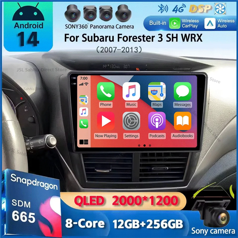 Автомобильный радиоприемник Android 14, для Subaru Forester 3 SH 2007-2013, для Impreza GH GE 2 Din, мультимедийный плеер 2 din, головное устройство Carplay
Автомобильный радиоприемник Android 14, для Subaru Forester 3 SH 2007-2013, для Impreza GH GE 2 Din, мультимедийный плеер 2 din, головное устройство Carplay