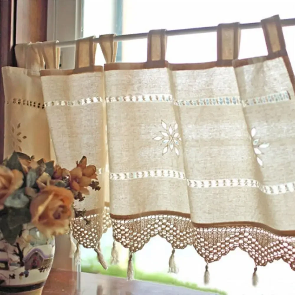 Country Style Linen Home Kitchen Window Cafe Curtain Drape Divider Panel Screen
Country Style Linen Home Kitchen Window Cafe Curtain Drape Divider Panel Screen