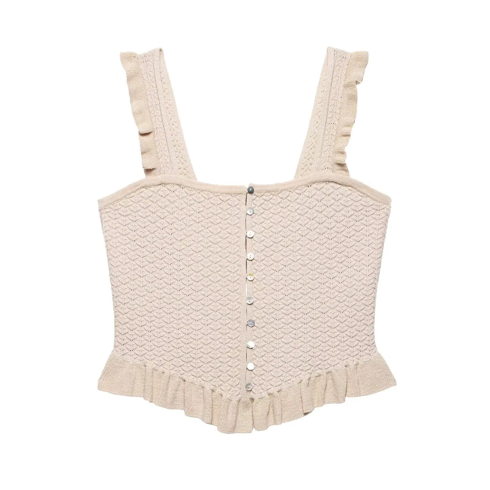 Elegant Fashionable Women's Autumn Polyester Cropped Tank Top Slimming Outerwear Vintage Stylish Sleeveless Base Layer
Elegant Fashionable Women's Autumn Polyester Cropped Tank Top Slimming Outerwear Vintage Stylish Sleeveless Base Layer