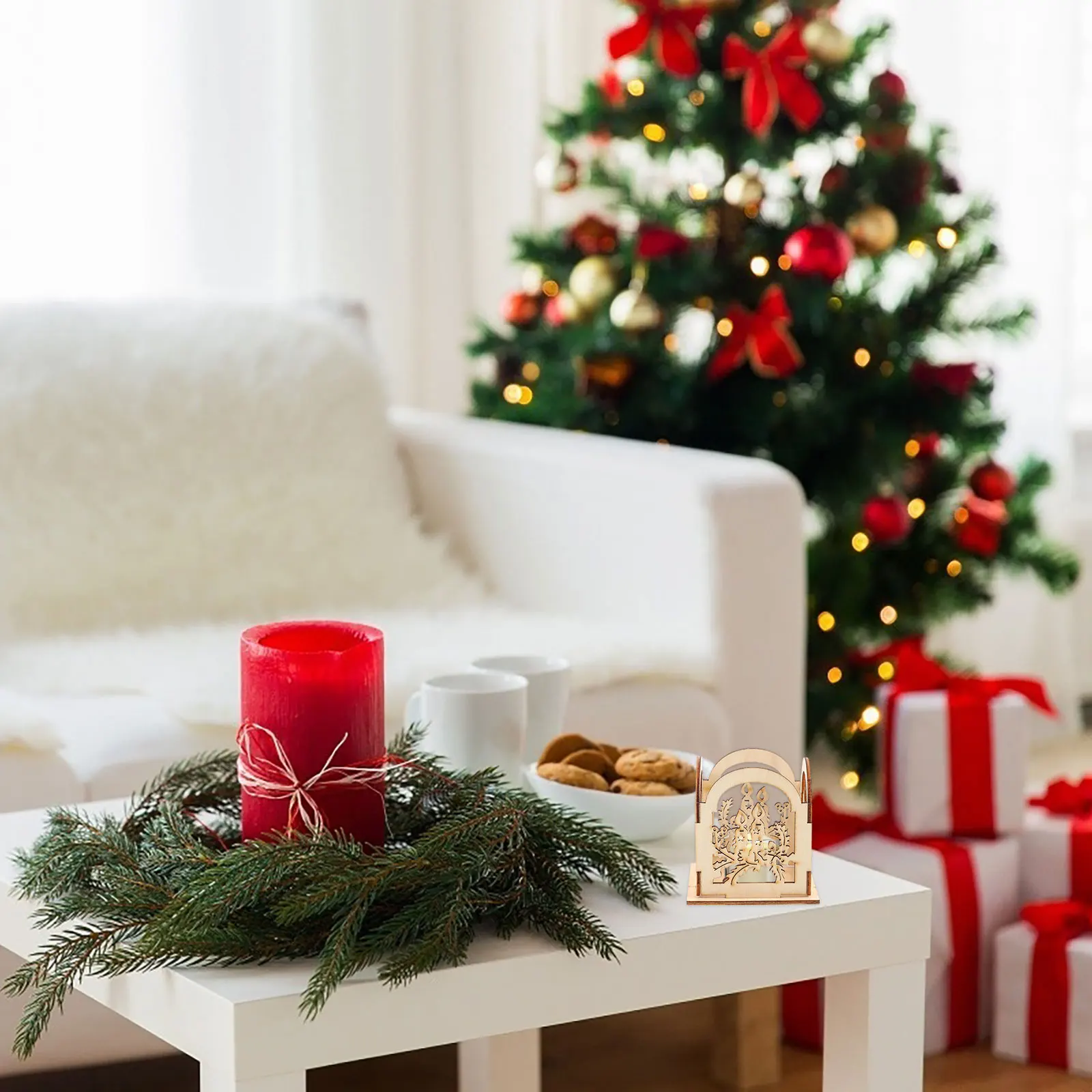 2 Pcs Holders Christmas Decor Hanging Tealight Tealight Holder Office Party Xmas Tree Ornament
2 Pcs Holders Christmas Decor Hanging Tealight Tealight Holder Office Party Xmas Tree Ornament