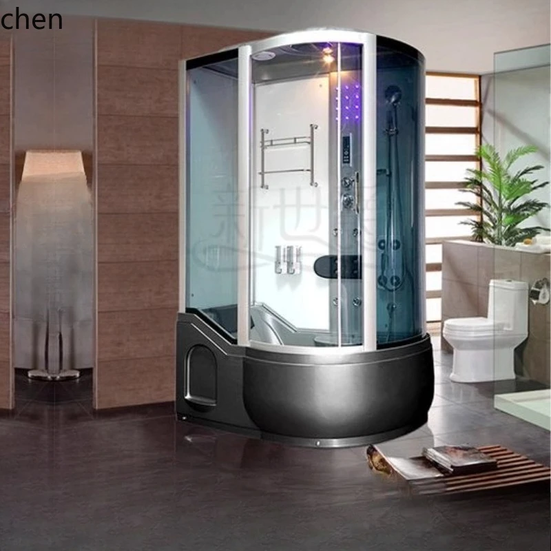 LXC integral shower room bathroom bath integrated household glass door steam bath room with bathtub
LXC integral shower room bathroom bath integrated household glass door steam bath room with bathtub
