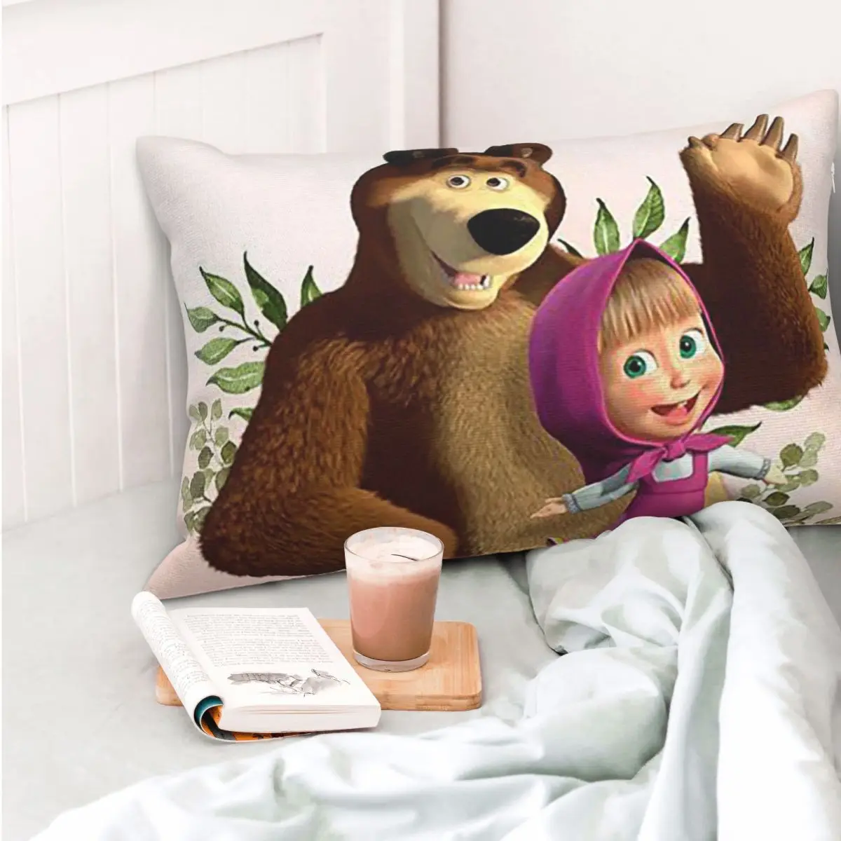 Cartoon Masha And The Bears Rectangle Pillowcase Cushion Cover Decor Bedroom Bed Home Comfort Throw Pillow
Cartoon Masha And The Bears Rectangle Pillowcase Cushion Cover Decor Bedroom Bed Home Comfort Throw Pillow