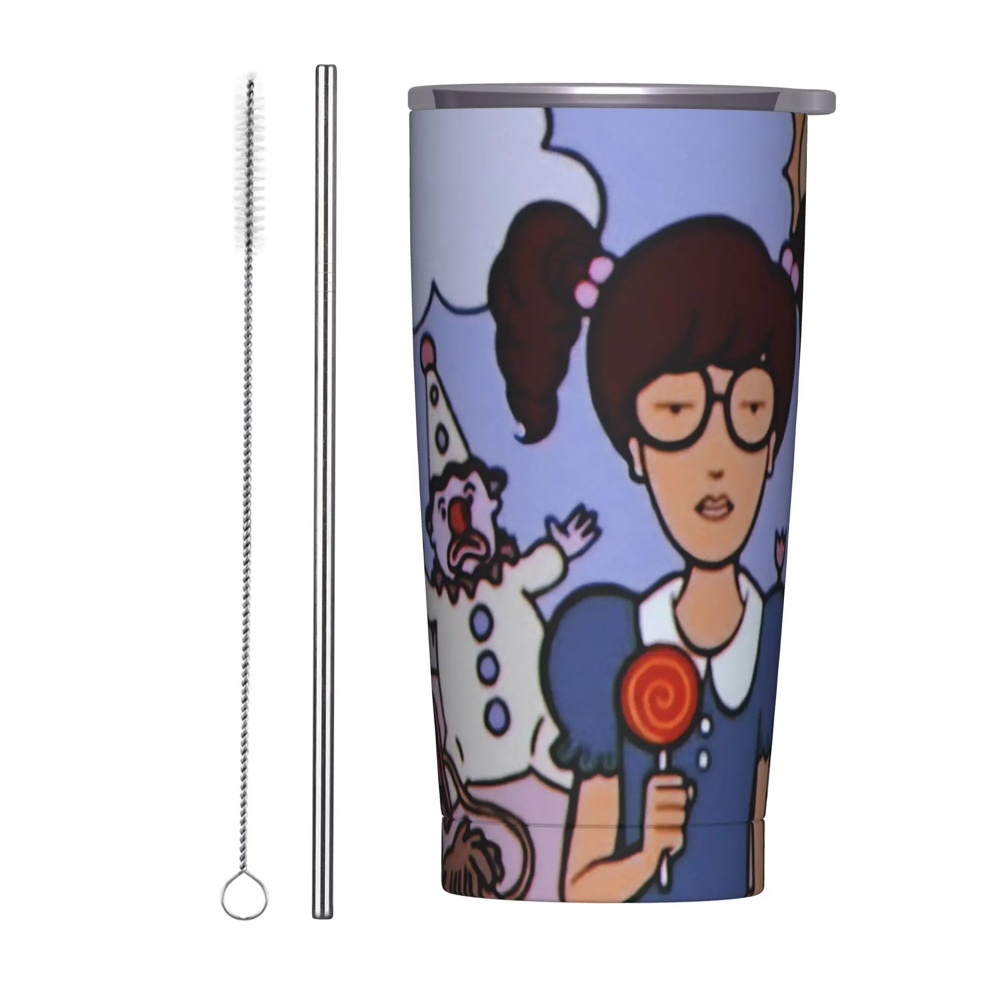 Darias Cartoon Insulated Tumbler with Lid Funny Meme Stainless Steel Coffee Mugs Double Wall Car Bottle Cup, 20oz
Darias Cartoon Insulated Tumbler with Lid Funny Meme Stainless Steel Coffee Mugs Double Wall Car Bottle Cup, 20oz