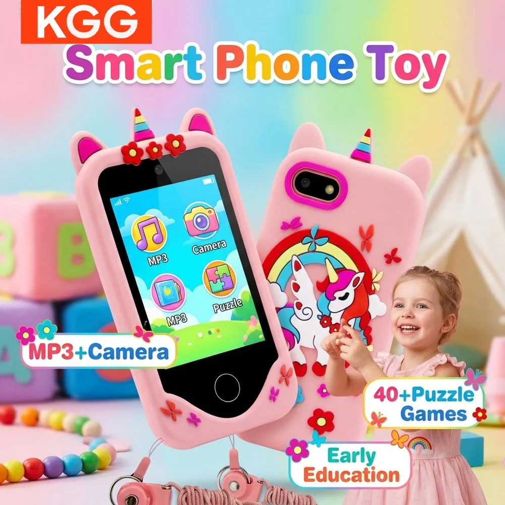 2.8" Touch screen Dual Camera Smart Phone Toys Learning Phone Kids ABC/Habit Tracker Educational Games Perfect Gift For Boy Girl
2.8" Touch screen Dual Camera Smart Phone Toys Learning Phone Kids ABC/Habit Tracker Educational Games Perfect Gift For Boy Girl