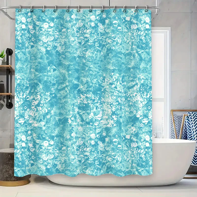 Blue Floral Bubble Bath Shower Curtain Watercolor Design for Bathroom Decor Waterproof Fabric Size Options Available
Blue Floral Bubble Bath Shower Curtain Watercolor Design for Bathroom Decor Waterproof Fabric Size Options Available