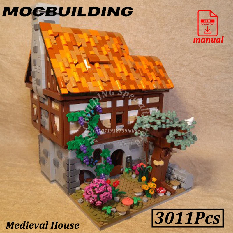 3011 шт., средневековый дом, модель дома, вид на улицу, MOC, строительные блоки, игрушки, подарок, дисплей, конструкция, рождественский подарок
3011 шт., средневековый дом, модель дома, вид на улицу, MOC, строительные блоки, игрушки, подарок, дисплей, конструкция, рождественский подарок