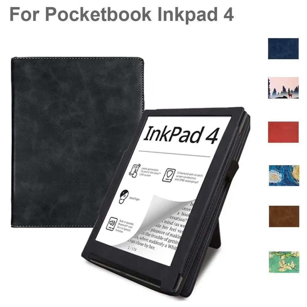 7.8 inch eReader Case with Hand Holder Auto Sleep/Wake Smart Cover Shockproof Slim Protective Shell for Pocketbook Inkpad 4
7.8 inch eReader Case with Hand Holder Auto Sleep/Wake Smart Cover Shockproof Slim Protective Shell for Pocketbook Inkpad 4