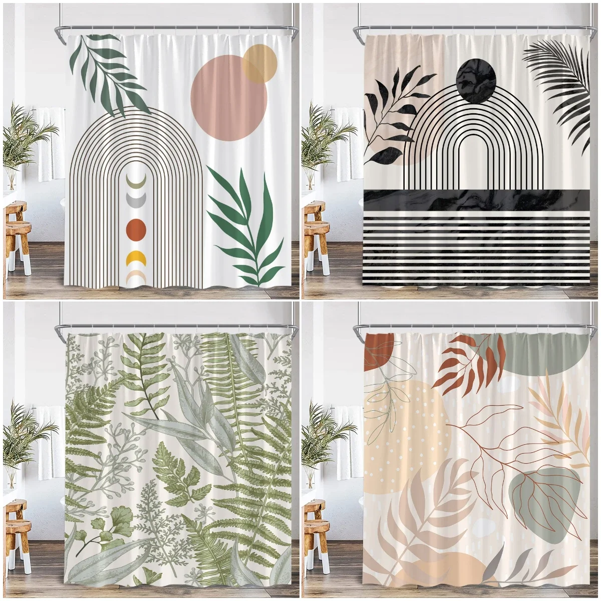 Abstract Shower Curtain Mid-Century Tropical Leaves Greenery Plants Modern Bathroom Decorations Polyester Fabric Bathtub Curtain
Abstract Shower Curtain Mid-Century Tropical Leaves Greenery Plants Modern Bathroom Decorations Polyester Fabric Bathtub Curtain