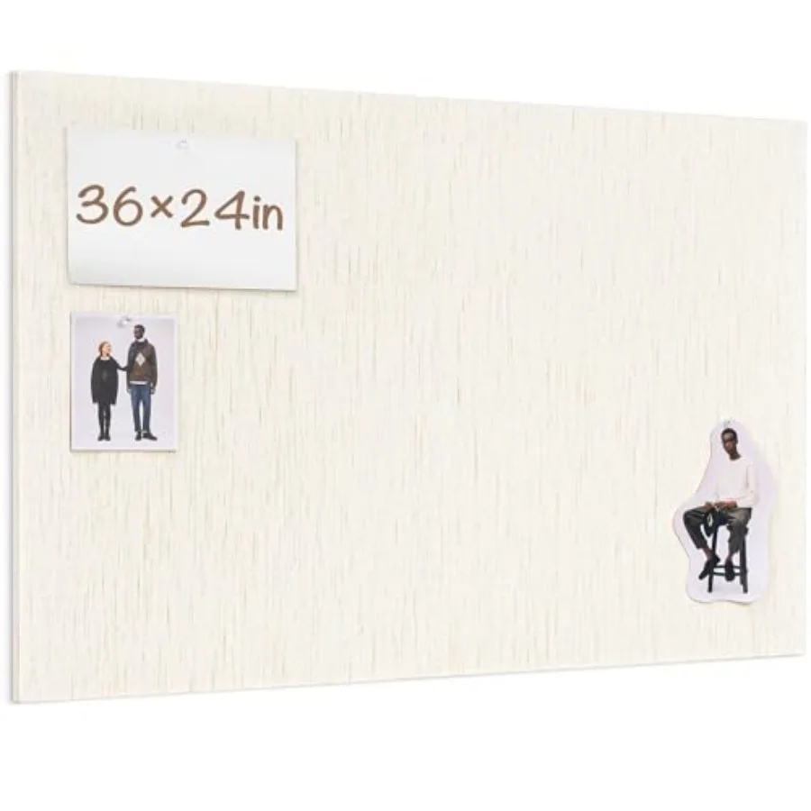Bulletin Board 36 x 24 Inch 3' x 2' Linen Board for Wall Decorative Fabric Pin Board with Safe Removable Adhesive Tapes for Hom
Bulletin Board 36 x 24 Inch 3' x 2' Linen Board for Wall Decorative Fabric Pin Board with Safe Removable Adhesive Tapes for Hom