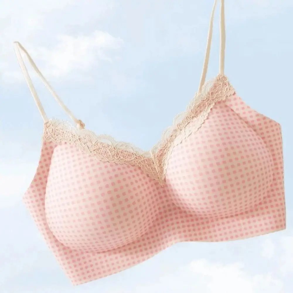 Traceless Deep V Bra Korean Lace Wireless Bra Cartoon Rabbit Bear Shockproof Push Up Underwear Anti-sagging Gathered Breasts
Traceless Deep V Bra Korean Lace Wireless Bra Cartoon Rabbit Bear Shockproof Push Up Underwear Anti-sagging Gathered Breasts