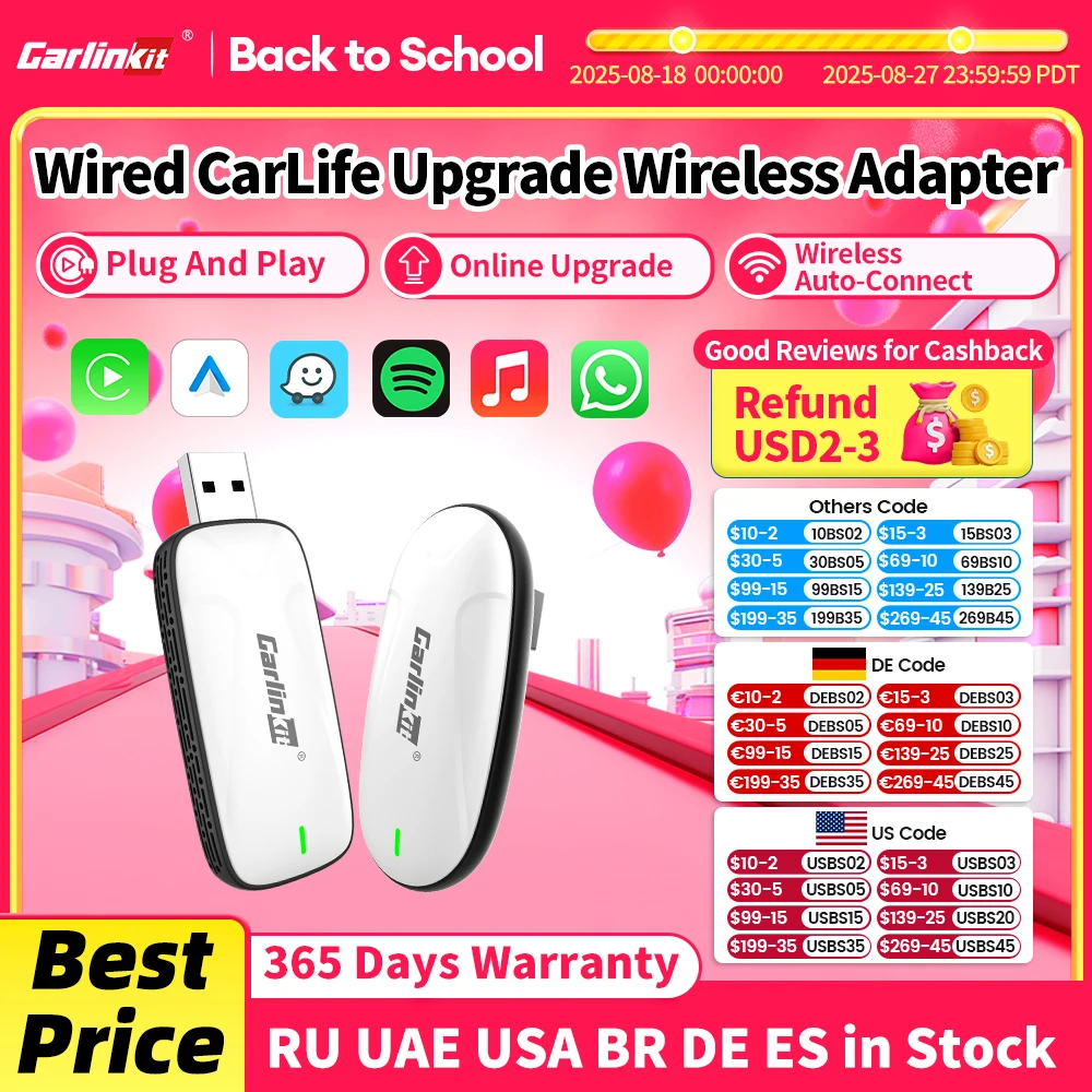 CarlinKit New Baidu CarLife to Wireless CarPlay Android Auto Wireless Auto Connect Original Car Radio Upgrade For Changan Geely
CarlinKit New Baidu CarLife to Wireless CarPlay Android Auto Wireless Auto Connect Original Car Radio Upgrade For Changan Geely
