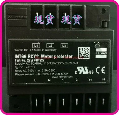 INT69RCY Защитная пленка компрессора Номер заказа 22A408S22 Германия Модуль контроля температуры KRIWAN
INT69RCY Защитная пленка компрессора Номер заказа 22A408S22 Германия Модуль контроля температуры KRIWAN