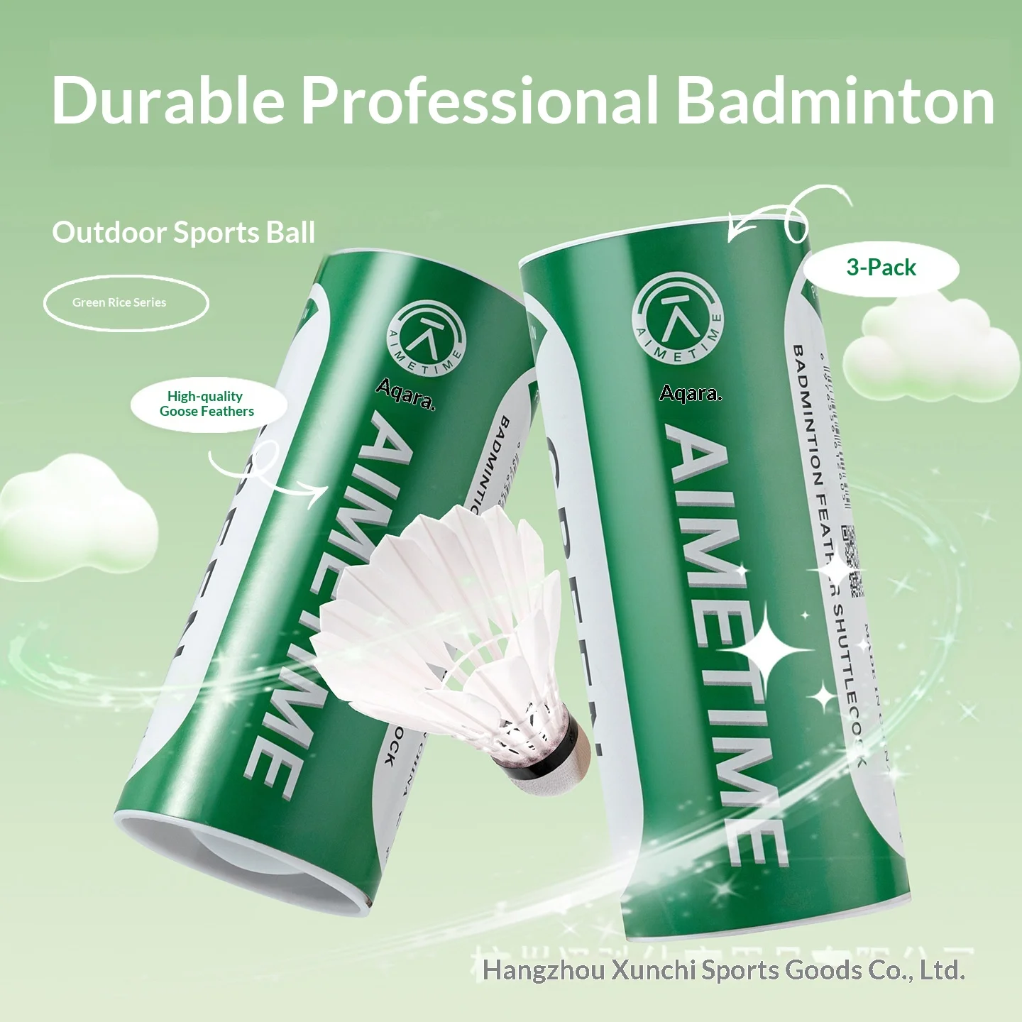 real badminton, durable and stable, goose feather, outdoor competition, entertainment training, professional 3 pieces, 6 pieces
real badminton, durable and stable, goose feather, outdoor competition, entertainment training, professional 3 pieces, 6 pieces