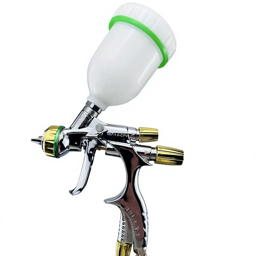 2025 High-Performance Alloy Forged HVLP Gravity-Feed OEM Air Spray Gun for Automotive Scratch Repair & Furniture Restoration
2025 High-Performance Alloy Forged HVLP Gravity-Feed OEM Air Spray Gun for Automotive Scratch Repair & Furniture Restoration