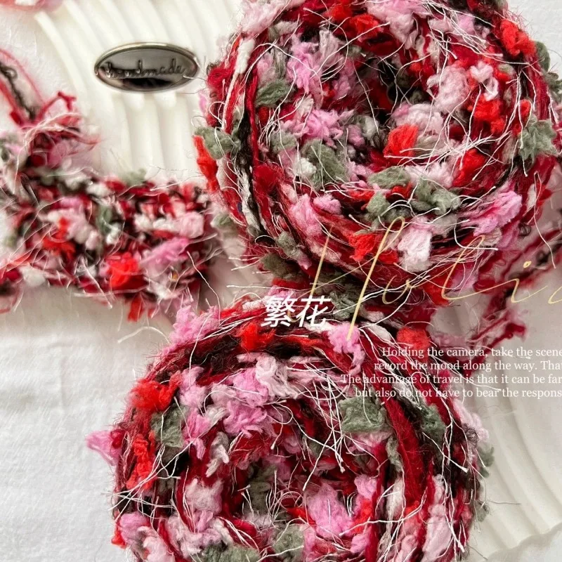 Fanhua Handmixed Thread DIY Bag Woolen DIY Clothing Features Handmade Hooked Hair Clips, Hand Curtains, Scarves, and Woven Hats
Fanhua Handmixed Thread DIY Bag Woolen DIY Clothing Features Handmade Hooked Hair Clips, Hand Curtains, Scarves, and Woven Hats