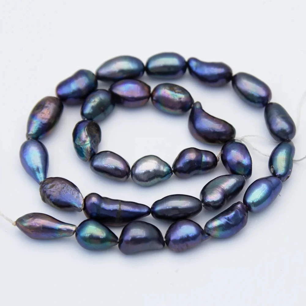 1strand 8-9mm Baroque Black Natural Freshwater Pearl Loose Beads for Jewelry Making Women Necklace Bracelet Earrings Accessories 
1strand 8-9mm Baroque Black Natural Freshwater Pearl Loose Beads for Jewelry Making Women Necklace Bracelet Earrings Accessories