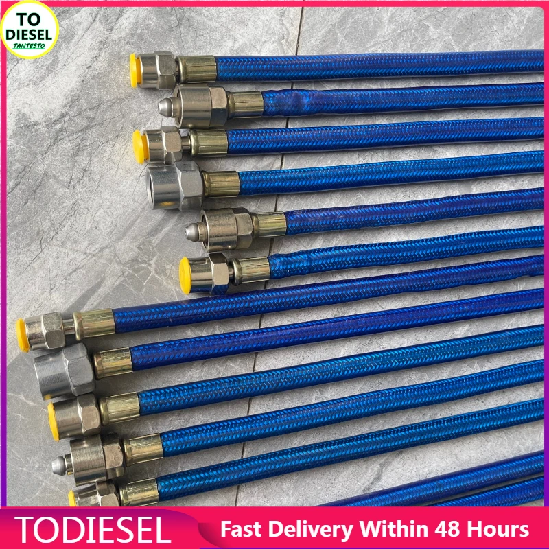 1PCS 80CM/100CM 14-14/14-12 2500bar Blue High-pressure Oil Pipe
1PCS 80CM/100CM 14-14/14-12 2500bar Blue High-pressure Oil Pipe