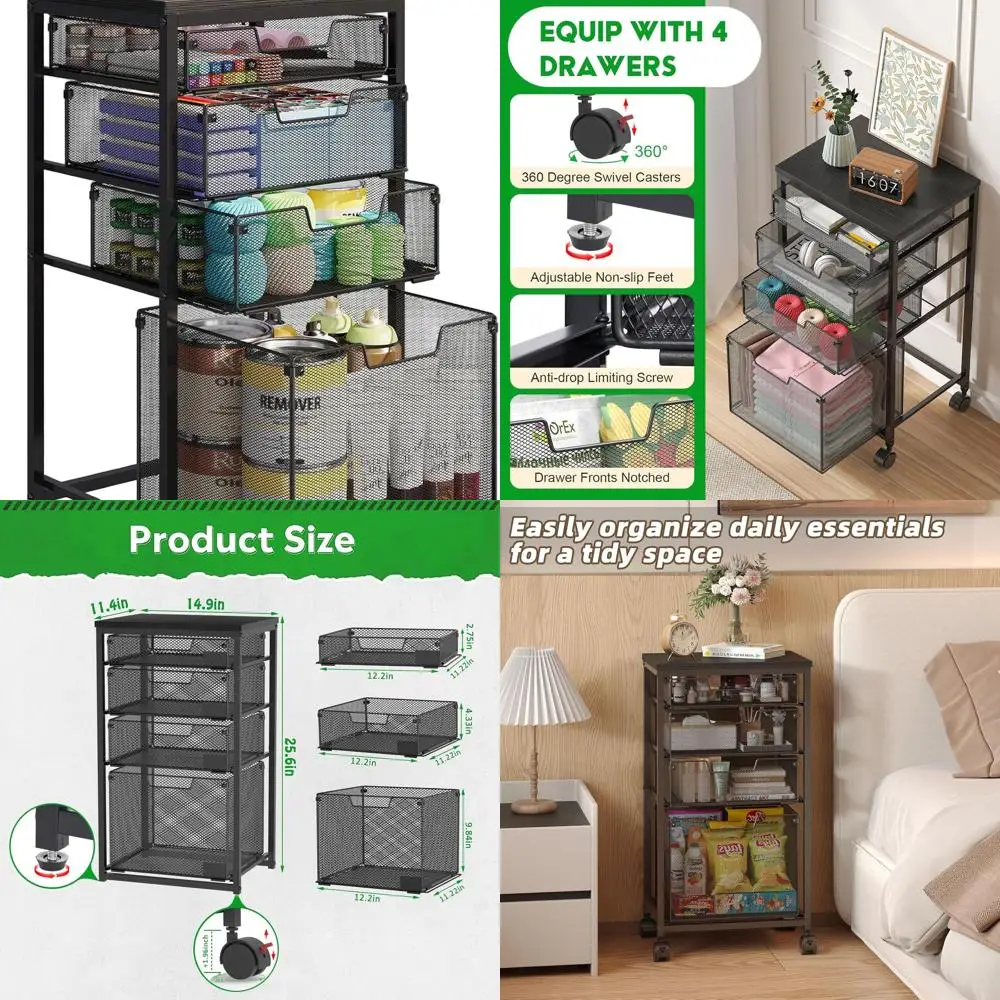 Multi-Purpose Lockable Cart with Wooden Top and Drawers for Home, Office, and More in Black
Multi-Purpose Lockable Cart with Wooden Top and Drawers for Home, Office, and More in Black
