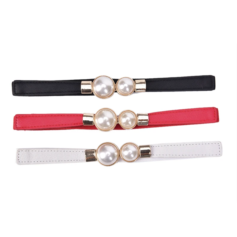 New Women Elastic Waist Seal Belt Pearl For Dresses Skirt Waistbands Wasit Belt
New Women Elastic Waist Seal Belt Pearl For Dresses Skirt Waistbands Wasit Belt