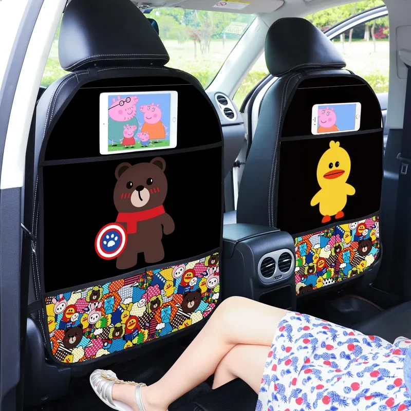 Car Seat Anti Kick Pad, Universal Cartoon Car Seat Back Storage Protection Pad for Rear Seats, Child Anti Dirt and Anti-wear Pad
Car Seat Anti Kick Pad, Universal Cartoon Car Seat Back Storage Protection Pad for Rear Seats, Child Anti Dirt and Anti-wear Pad