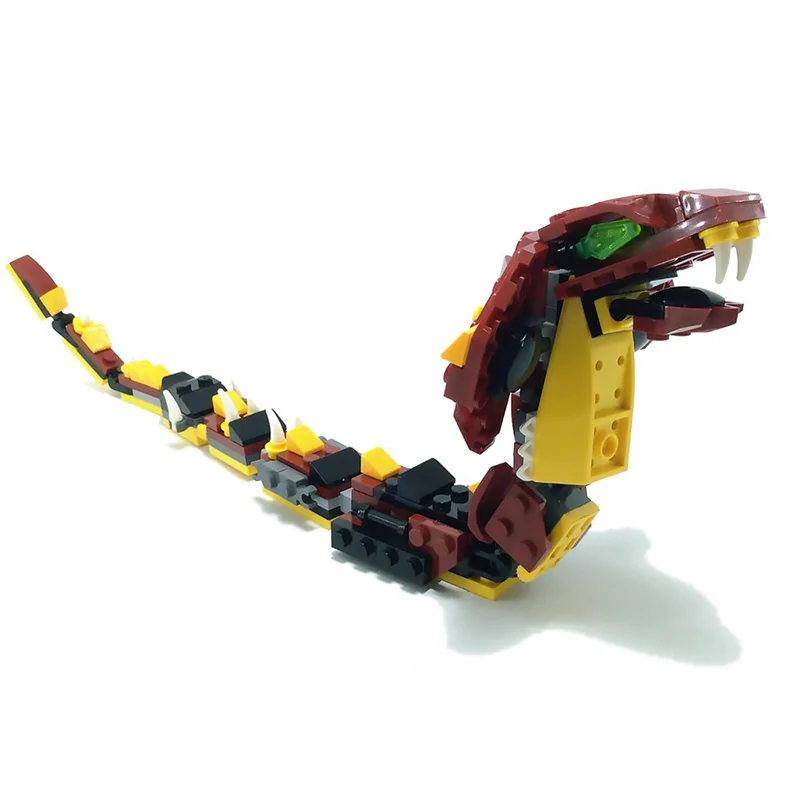223PCS Animal Cobra Snake Building Blocks Creative Development Toy Gift for Kids Enhance Operational Skills Birthday Present
223PCS Animal Cobra Snake Building Blocks Creative Development Toy Gift for Kids Enhance Operational Skills Birthday Present