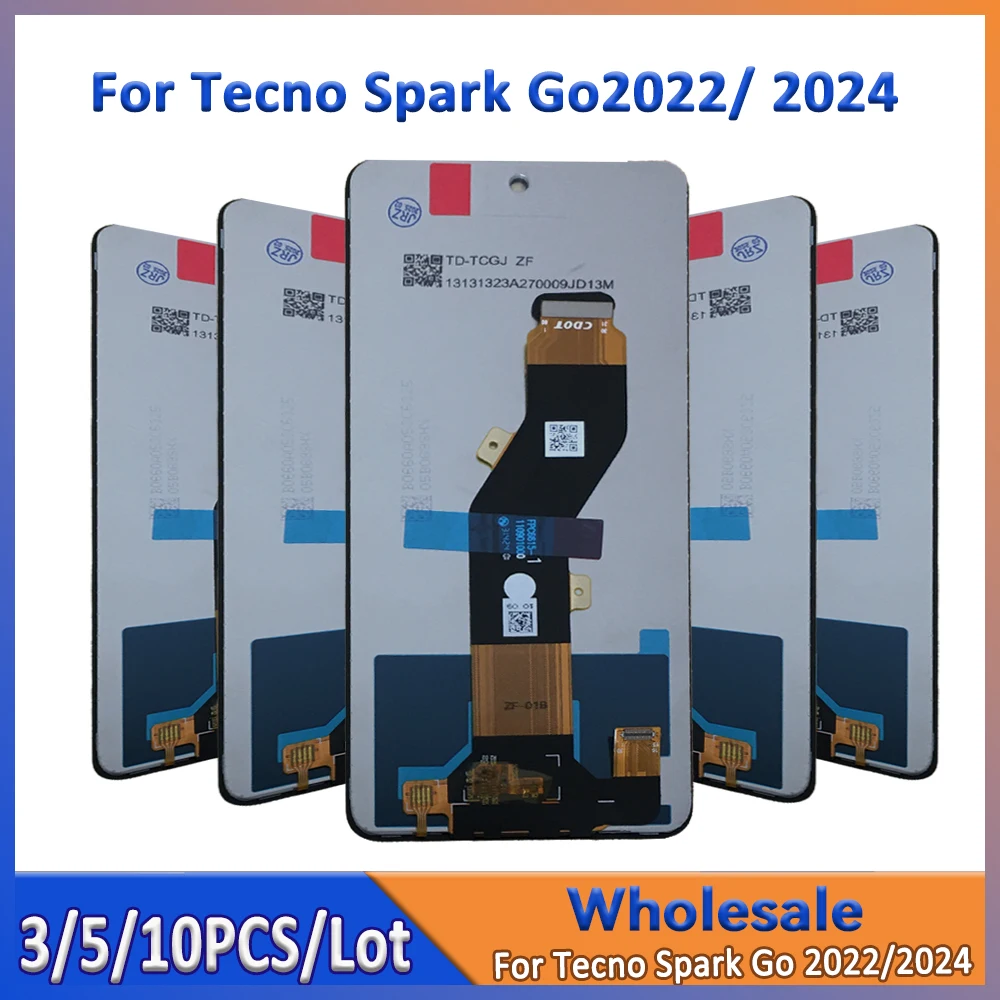 Оптовая продажа, 3/5/10 шт./лот для Tecno Spark Go 2022, ЖК-экран с сенсорным дигитайзером в сборе для Spark Go 2024
Оптовая продажа, 3/5/10 шт./лот для Tecno Spark Go 2022, ЖК-экран с сенсорным дигитайзером в сборе для Spark Go 2024