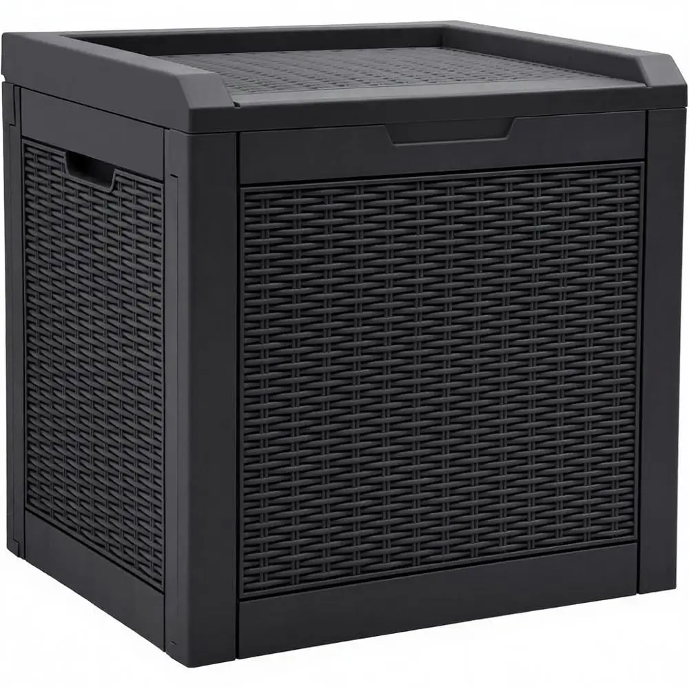 Rattan Deck Box, Outdoor Storage, Patio Furniture, Pool Accessories, Cushions, Garden Tools, Sports Equipment, Waterproof Resin,
Rattan Deck Box, Outdoor Storage, Patio Furniture, Pool Accessories, Cushions, Garden Tools, Sports Equipment, Waterproof Resin,