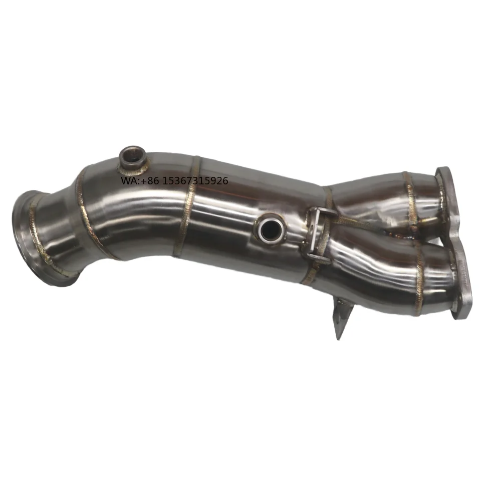 135i 335i 2011-2012 Three-Way Catalytic Converter Exhaust Downpipe N55B30 Stainless Steel
135i 335i 2011-2012 Three-Way Catalytic Converter Exhaust Downpipe N55B30 Stainless Steel