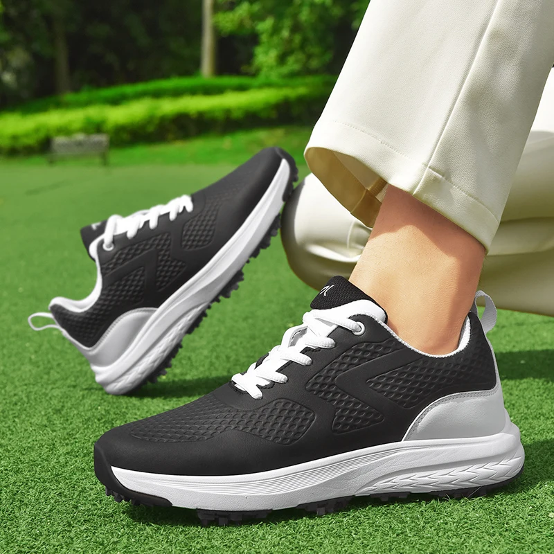 Four Seasons Universal Golf Shoes Mens Waterproof Breathable Golf Shoes Outdoor Golf Training Sneakers Walking Sneakers
Four Seasons Universal Golf Shoes Mens Waterproof Breathable Golf Shoes Outdoor Golf Training Sneakers Walking Sneakers