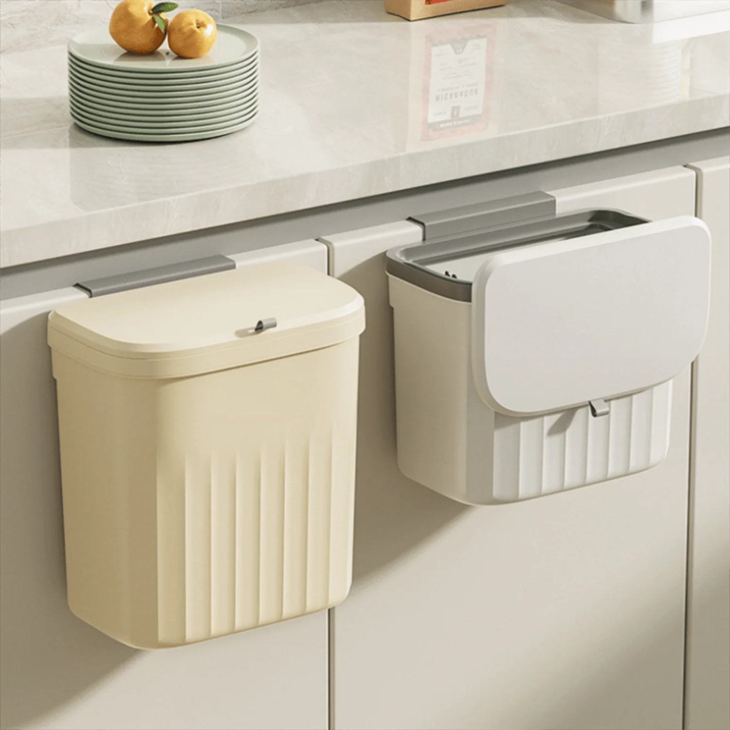 Wall Mounted Trash Can with Lid for Kitchen Bathroom, Household & Office Paper Bin Office trash can Dustbin for kitchen Papelera
Wall Mounted Trash Can with Lid for Kitchen Bathroom, Household & Office Paper Bin Office trash can Dustbin for kitchen Papelera