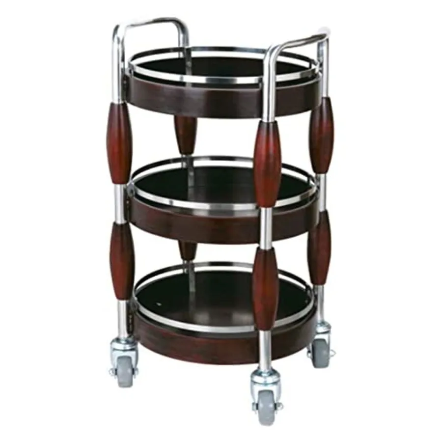 Black Round Bar Serving Cart Wine Cart for Home Kitchen Hotel Storage Trolleys Drinks Trolley Silent Mobile Dining Car with Two
Black Round Bar Serving Cart Wine Cart for Home Kitchen Hotel Storage Trolleys Drinks Trolley Silent Mobile Dining Car with Two
