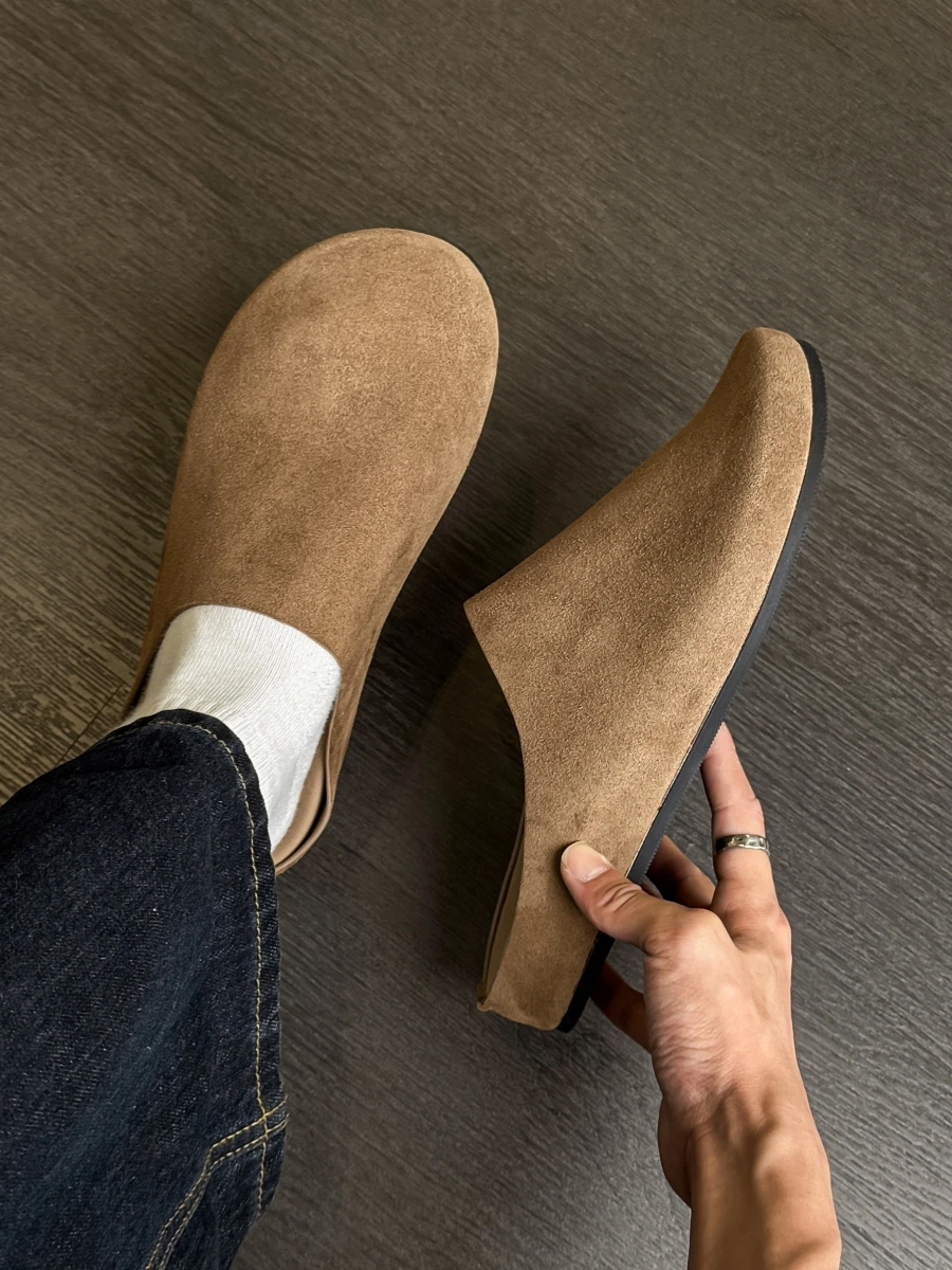 Мужские слипоны-шлепанцы весна 2026: дышащие, повседневные, в стиле ретро, однотонные, на плоской подошве, с резиновой подошвой
Мужские слипоны-шлепанцы весна 2026: дышащие, повседневные, в стиле ретро, однотонные, на плоской подошве, с резиновой подошвой