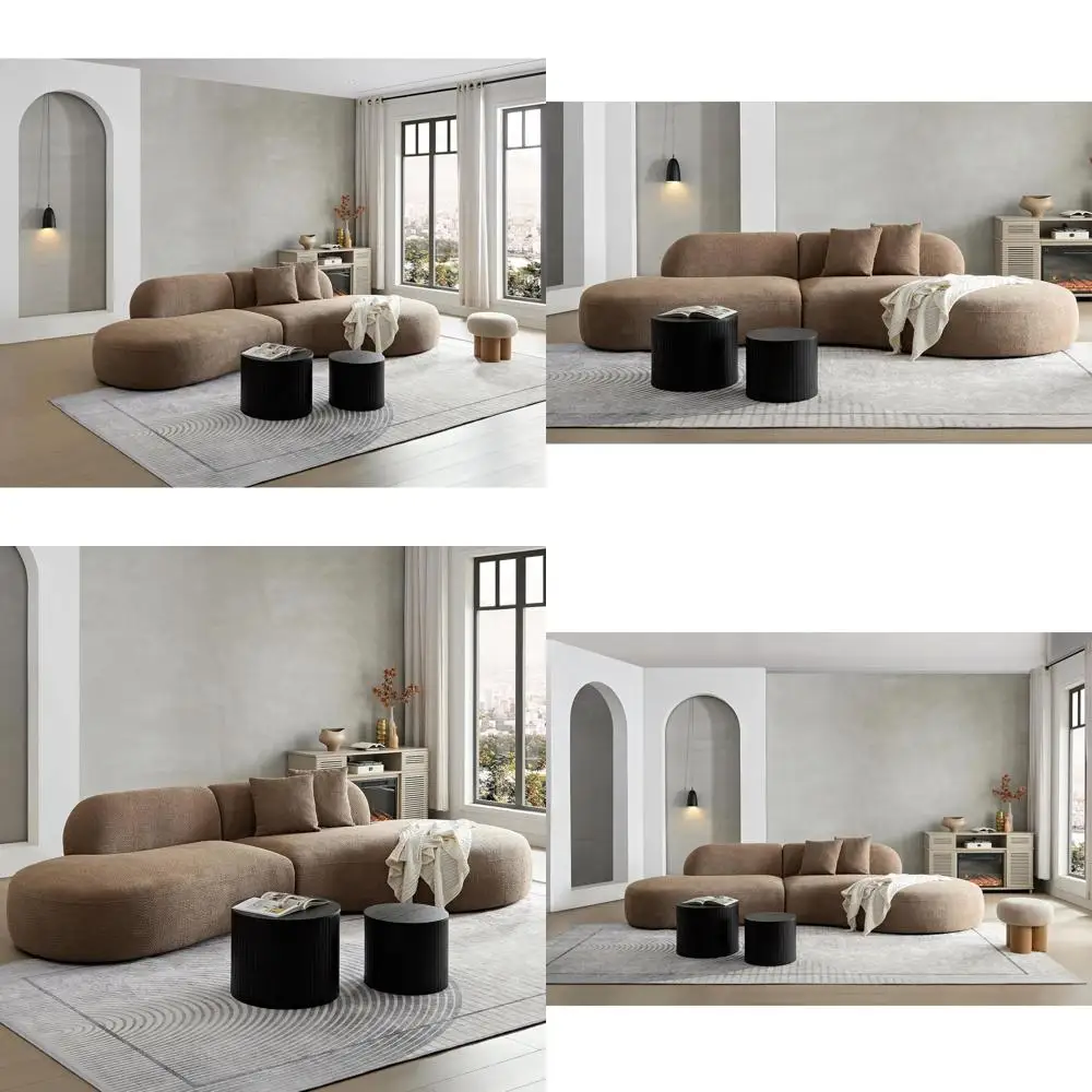 Изогнутый секционный диван с различными вариантами рассадки, тканевая обивка для гостиной и офиса
Изогнутый секционный диван с различными вариантами рассадки, тканевая обивка для гостиной и офиса