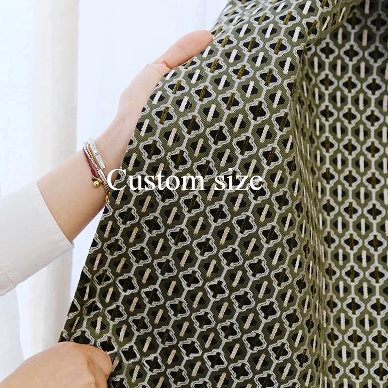 Custom Size Fashion Luxury European Antique Senior Sense of Texture Curtains for Living Room Bedroom Dining
Custom Size Fashion Luxury European Antique Senior Sense of Texture Curtains for Living Room Bedroom Dining
