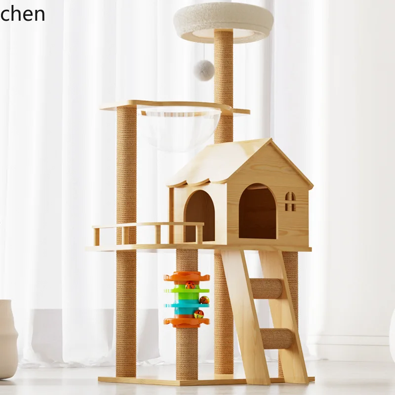 PYH Climbing Frame House Villa Integrated Home Space-Saving Small Shelf Scratching Board Large Toy
PYH Climbing Frame House Villa Integrated Home Space-Saving Small Shelf Scratching Board Large Toy