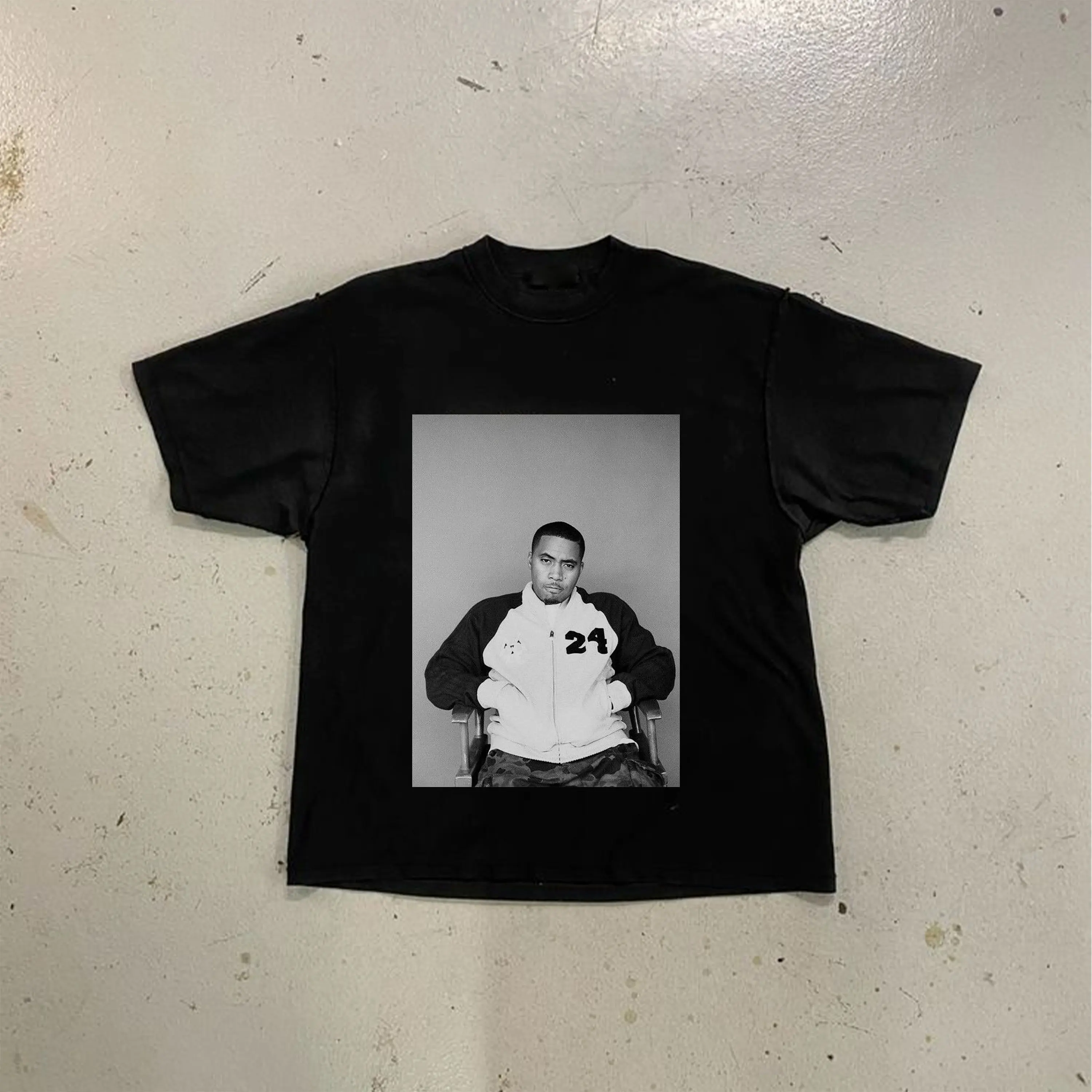 Nas T shirt Hip Hop Rapper 90's Clothing Vintage Merch Jay Z Big Head Heavy Cotton
Nas T shirt Hip Hop Rapper 90's Clothing Vintage Merch Jay Z Big Head Heavy Cotton