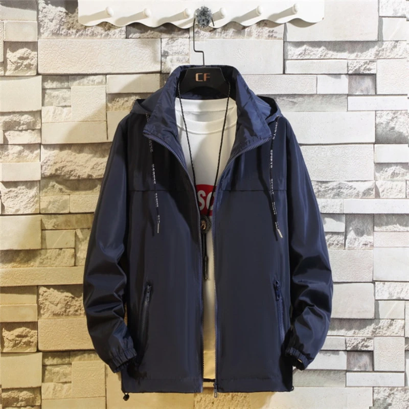 Students Jacket Men Plus Size 8XL 7XL Spring Autumn Bomber Windbreaker Mens Hooded Streetwear Boys Sportswear Coat Loose Clothes
Students Jacket Men Plus Size 8XL 7XL Spring Autumn Bomber Windbreaker Mens Hooded Streetwear Boys Sportswear Coat Loose Clothes