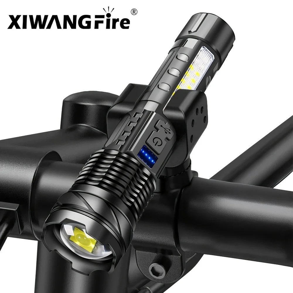 Bike LED Flashlight 1500M Long Range Super Bright Torch Light Type-C Rechargeable Waterproof Cycling Safety Camping Bike Light
Bike LED Flashlight 1500M Long Range Super Bright Torch Light Type-C Rechargeable Waterproof Cycling Safety Camping Bike Light